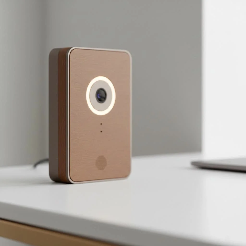 Vivint Smart Doorbell camera view of a home entrance