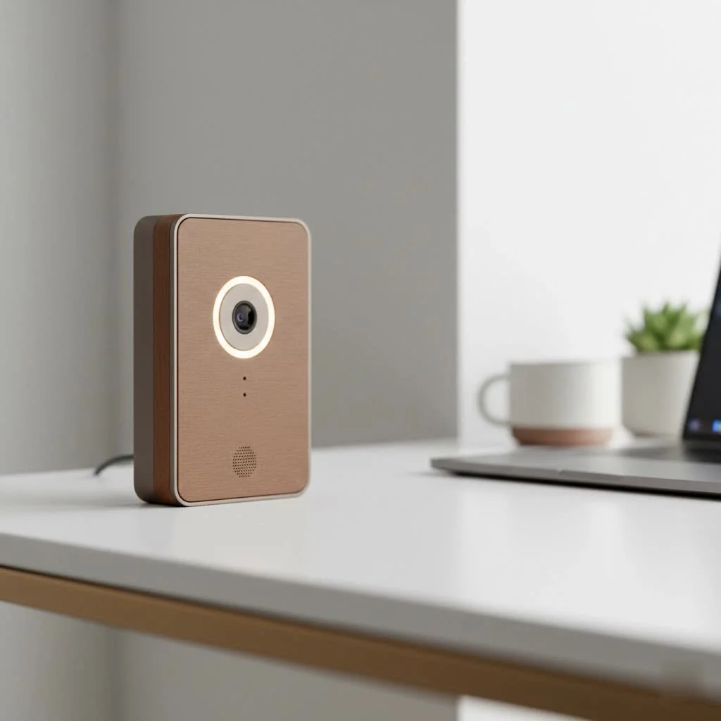 Smart doorbell without a camera for home security