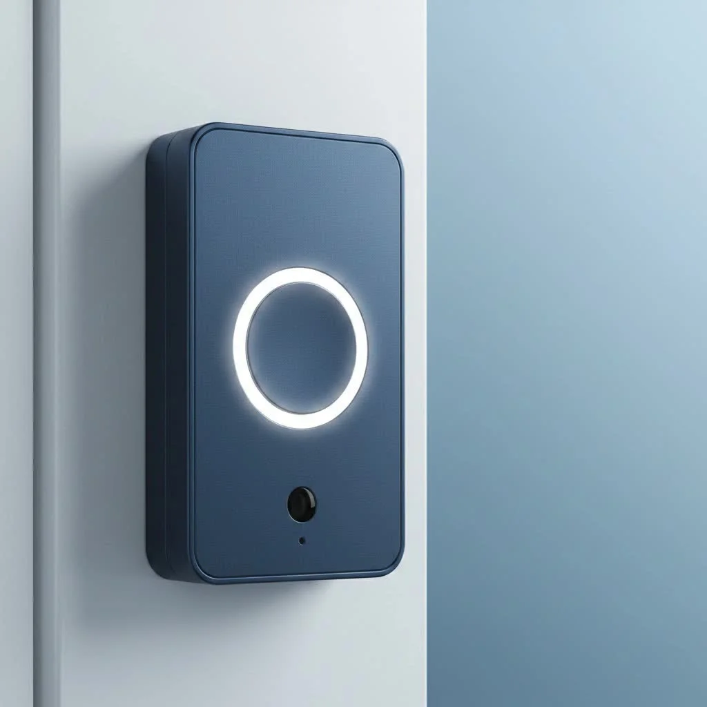 Kasa Smart Doorbell KD110D mounted on a home exterior