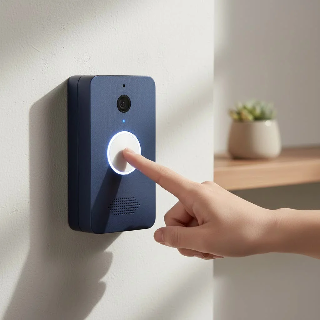 WUUK Smart Doorbell with base station and camera