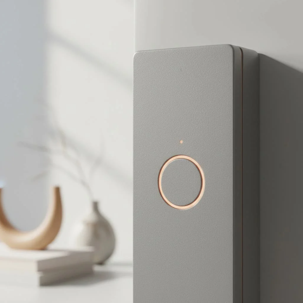 Energizer Smart Video Doorbell mounted on a home