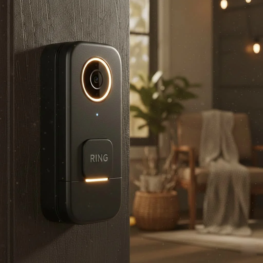 Arlo Smart Doorbell with a clear view of a home's entrance