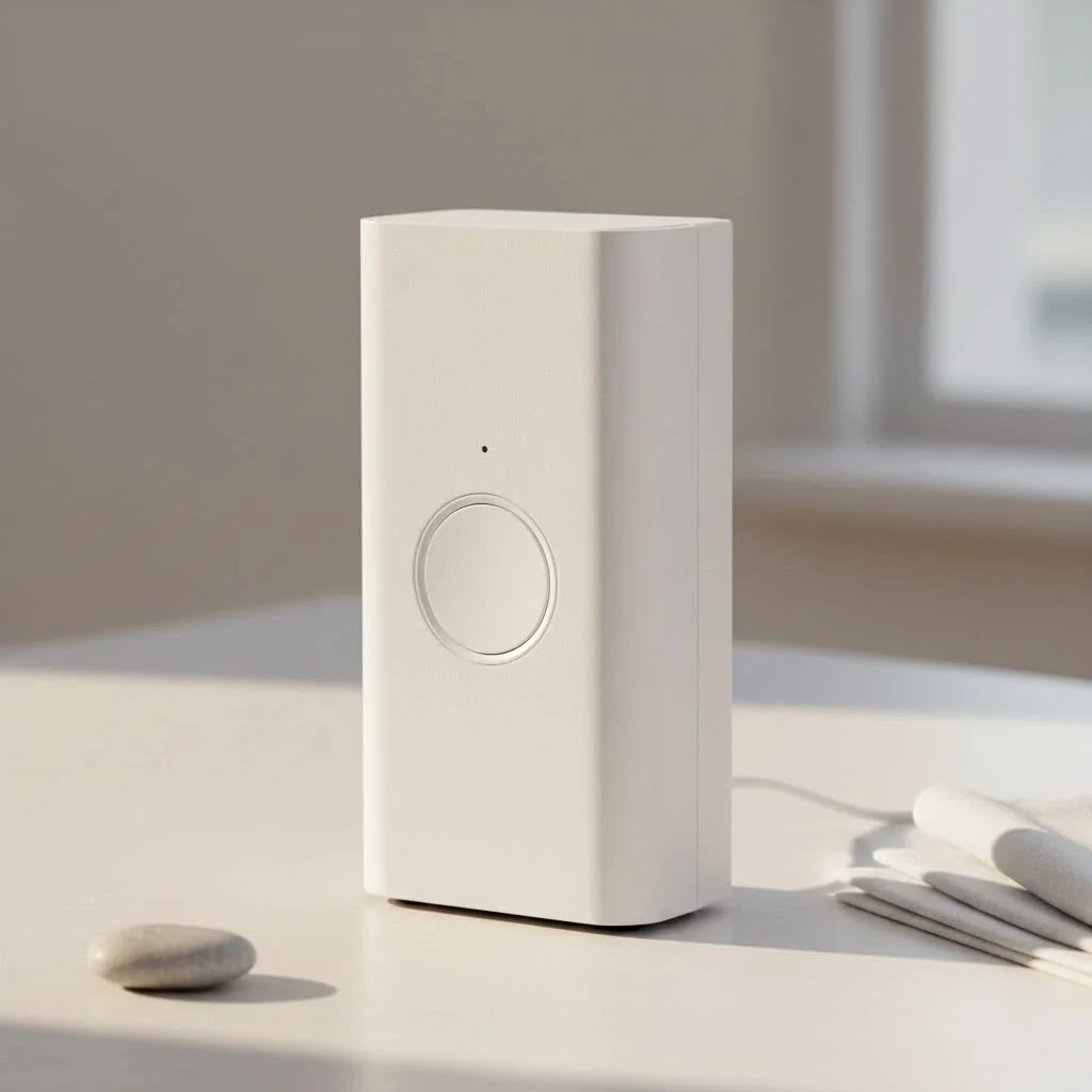 Smart doorbell with integrated camera and speaker