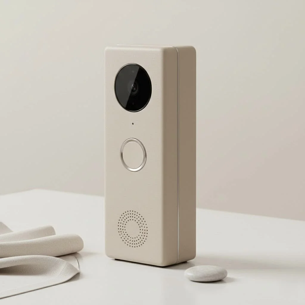 Ulooka smart visual doorbell with clear night vision
