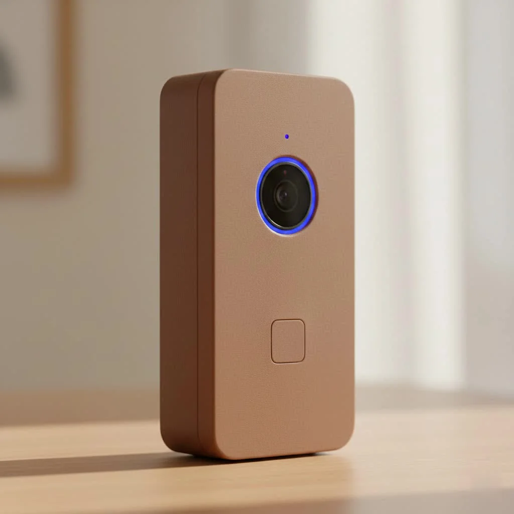 Wemo Smart Doorbell installed on a home